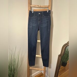 Good American Good Mama Skinny Dark Wash Jeans Women Maternity Blue 2/26